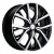 Khomen KHW 1806 7x18 5*114.3 ET40 DIA66.6 Black-FP Литой