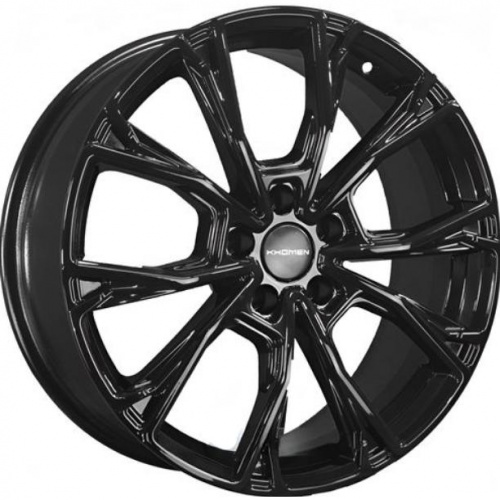 Khomen KHW 1907 7.5x19 5*108 ET46 DIA63.3 Black Литой