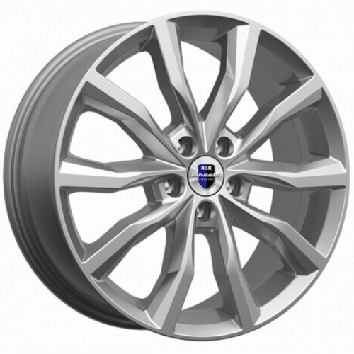 K&K Портер 7.5x18 5*108 ET33 DIA67.1 Алмаз черный Литой