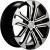 Khomen KHW 1803 7x18 5*108 ET33 DIA60.1 Black-FP Литой Khomen KHW 1803 7x18 5*108 ET33 DIA60.1 Black-FP Литой