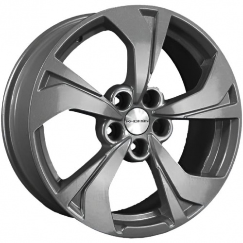Khomen KHW 1724 7x17 5*108 ET33 DIA60.1 Gray Литой