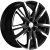Khomen KHW 1905 7.5x19 5*108 ET36 DIA65.1 Black-FP Литой